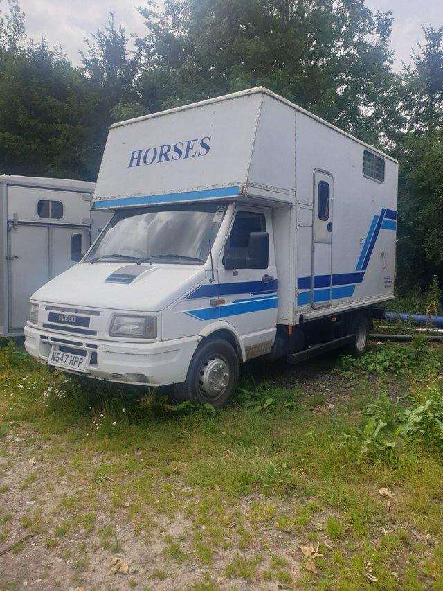 Preview of the first image of Ford Iveco 1996 6 Tonne Horse Lorry.