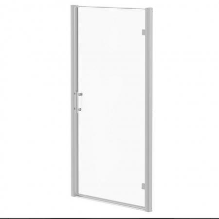 Image 2 of 1000mm chrome hinged shower door