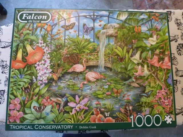 Preview of the first image of “Tropical Conservatory” 1000 Jigsaw.