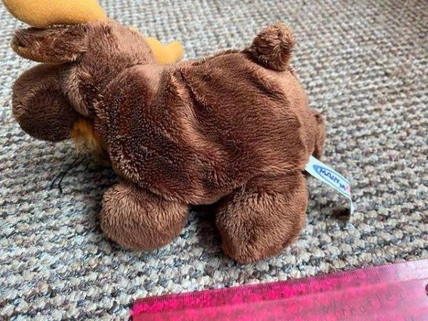 Image 2 of Cute and super soft Moose Cuddly toy