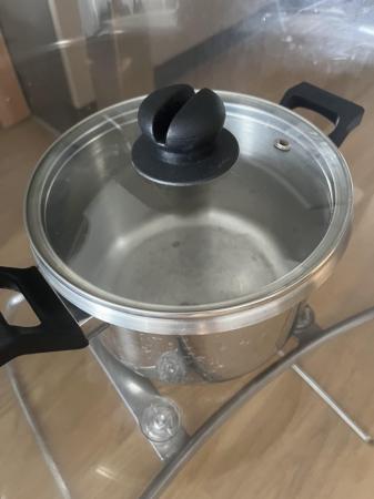 Image 1 of Dual purpose cooking utensil and pressure cooker