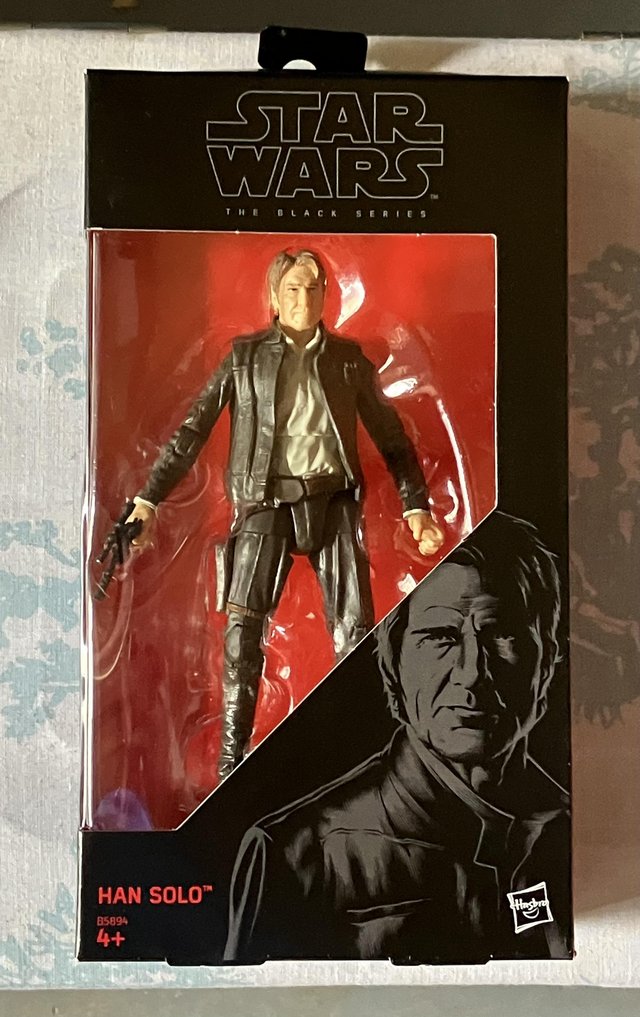 Preview of the first image of 2015 HAN SOLO ACTION FIGURE MADE BY HASBRO - FROM THE STAR W.