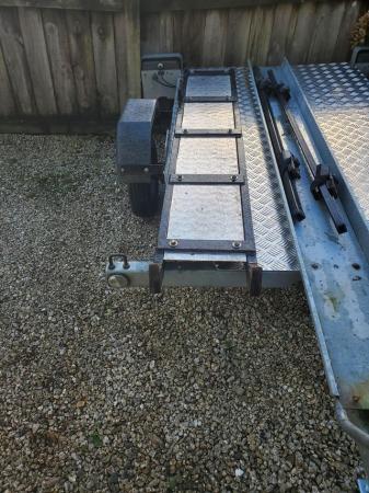 Image 4 of Single Motorcycle Trailer with Ramp