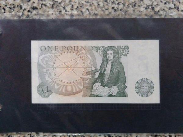 Image 2 of 1978-80, 50W, One Pound (£1) Banknote (UNC)
