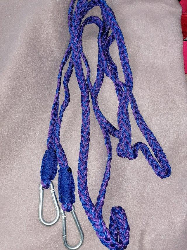 Preview of the first image of Bitless rope bridle and matching reins.