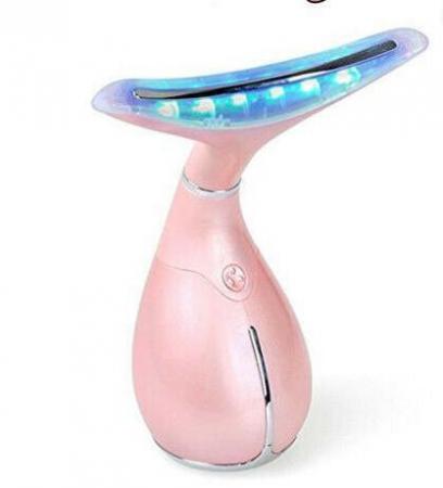 Image 3 of Brand New LED Neck Care Vibration Face and Neck Massager