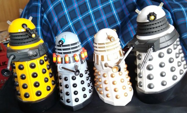 Image 23 of FOUR BBC Terry Nation Model Daleks