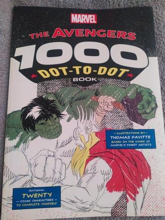 Image 1 of Marvel The Avengers 1000 dot to dot book