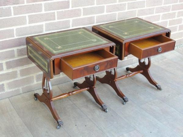 Image 6 of Pair of Extendable Side Tables (UK Delivery)