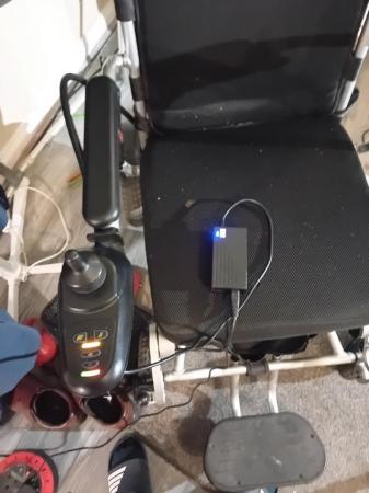 Image 3 of Livewell instafold power wheelchair