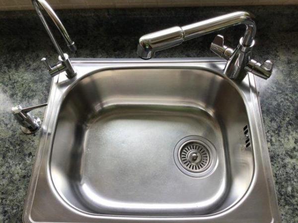 Image 1 of Franke DAVOS chrome kitchen tap