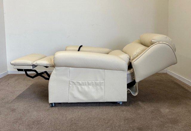 Image 17 of ELECTRIC RISER RECLINER DUAL MOTOR CHAIR LEATHER CAN DELIVER