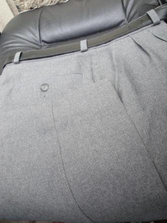 Image 2 of New Grey Trousers 32"W, 33.5"LC304