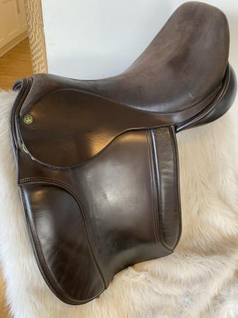 Image 1 of Ideal H&C WH Show Saddle 17.5” XW Working Hunter