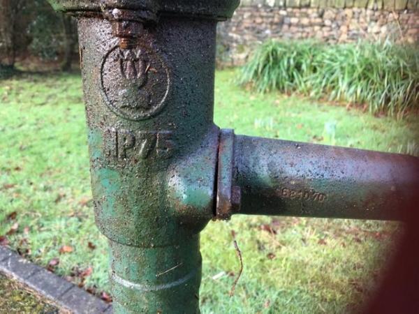 Image 3 of Old hand operated cast iron water pump