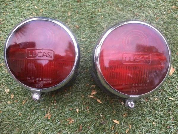 Image 1 of LUCAS SEVENTIES LORRY REAR LIGHTS