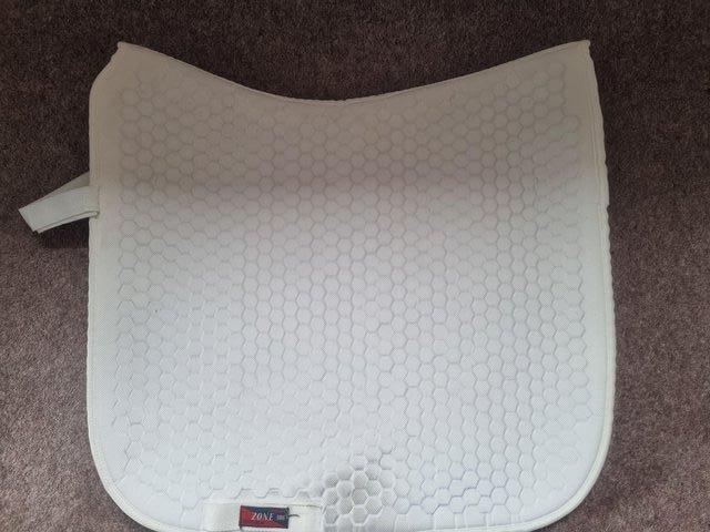 Preview of the first image of Comfort Zone Air Flex Saddle Cloth - Dressage.