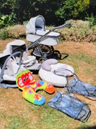 Image 3 of for sale pram pushchair car seat and extras