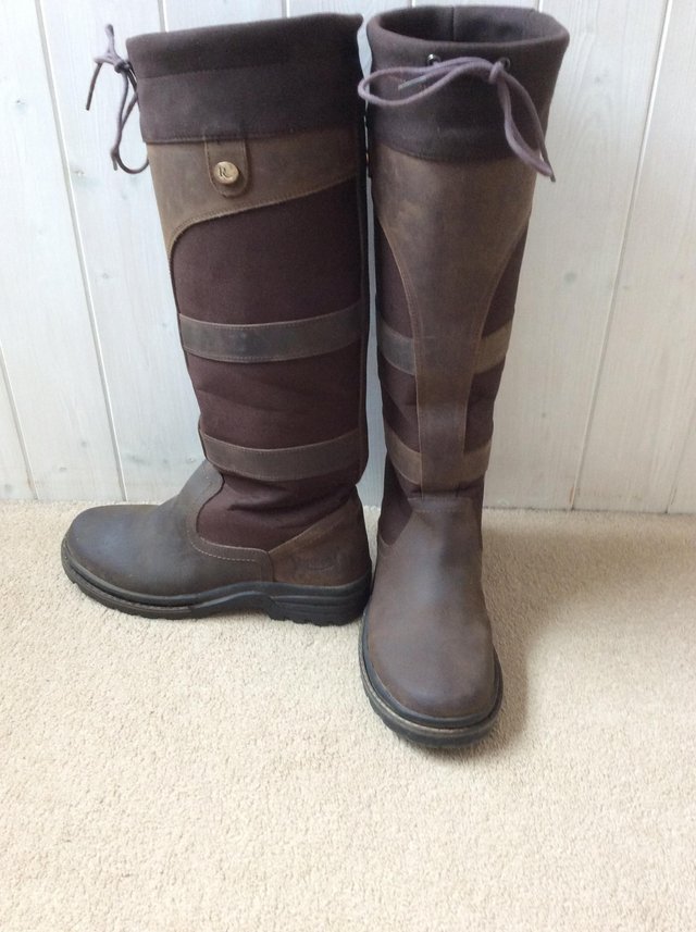 Preview of the first image of Rhinegold Country Boots Brown.