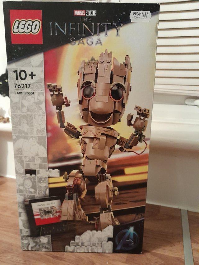 Preview of the first image of Official Lego, Infinity Saga, I am Groot model..
