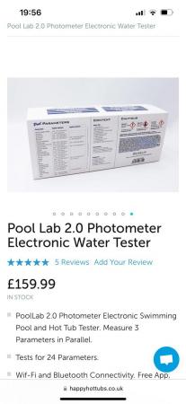 Image 2 of Pool lab 2.0 photometer electric water tester