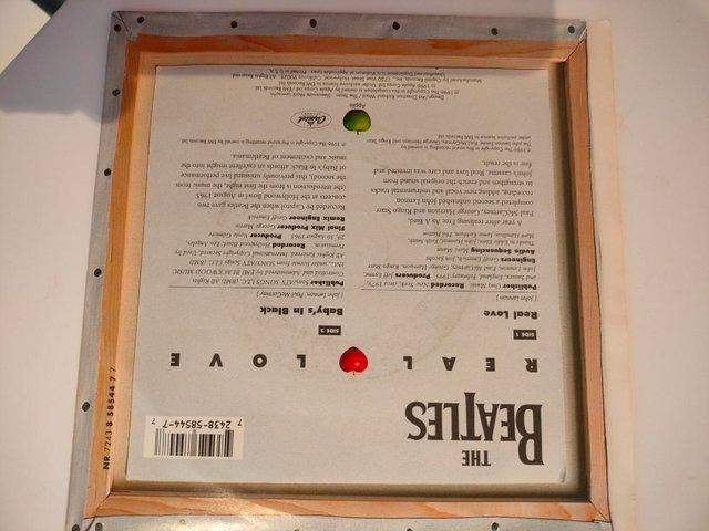 Preview of the first image of Beatles single - 3 unplayed copies 'Real Love' 1996.