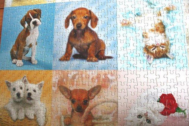 Image 2 of Jumbo Puzzle Keith Kimberlin  Cuddly Friends 1000pc