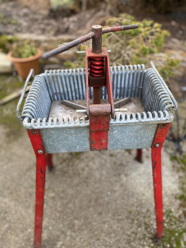 Preview of the first image of Beekeeping Bee Keeping Mountain Grey Heather Honey Press.