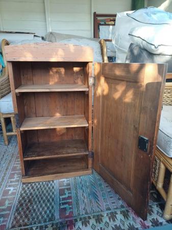 Image 2 of Antique Pine Wall Cabinet
