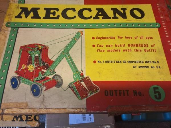 Image 7 of Vintage meccano part sets no5 /no,6