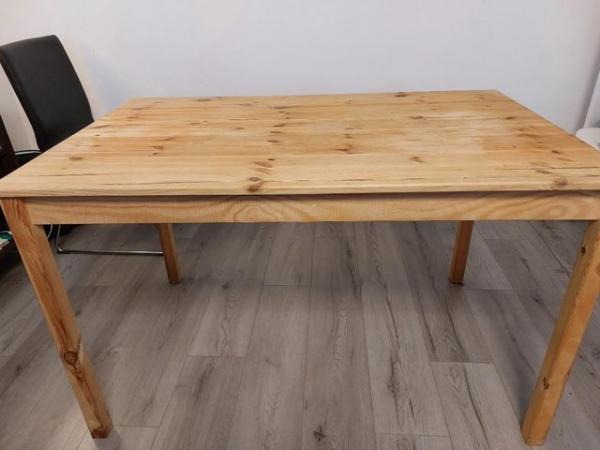 Image 1 of Dining Table 120x75x73 - 1 year old - Great condition