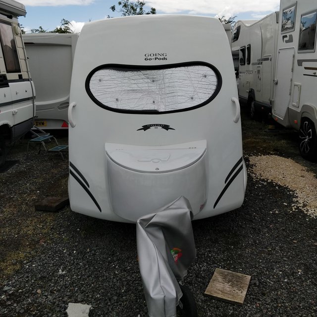 Preview of the first image of 2022 GoPod Platinum micro caravan.