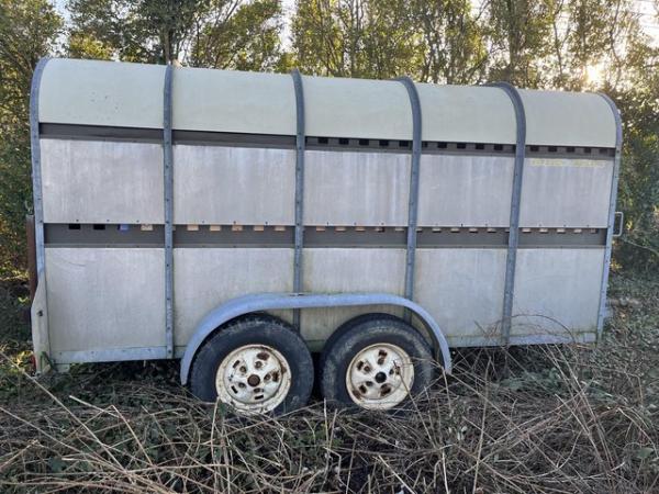 Image 2 of 12ft livestock trailer for sale