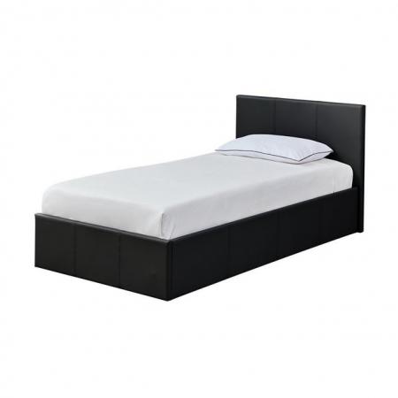 Image 1 of Brand new black ottoman bed frame
