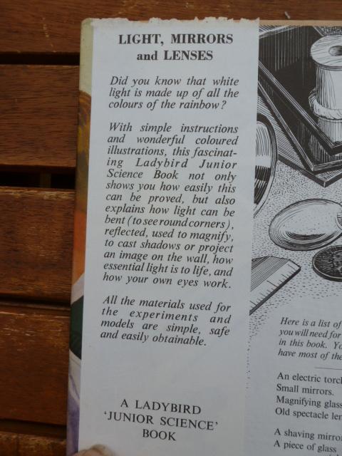 Preview of the first image of Ladybird Book   Lights, Mirrors and Lenses.