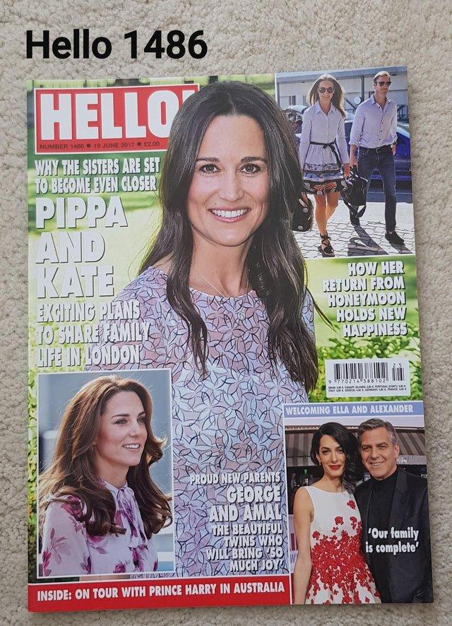 Preview of the first image of Hello Magazine 1486 - George & Amal's Twins Ela & Alexander.