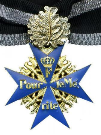 Image 1 of Imperial German Blue Max or Pour Le Merite with Oakleaves.