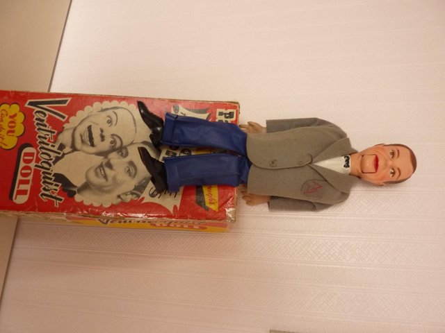 Preview of the first image of Boxed Palitoy Ventriloquist Doll.