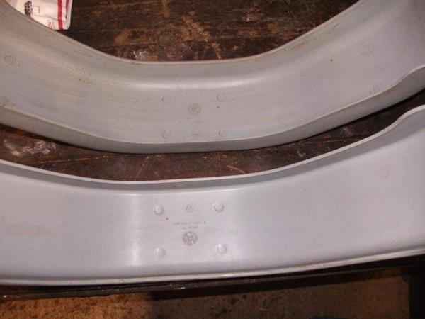 Image 2 of trailer mudguards for 8" wheels