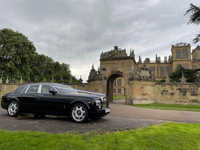 Preview of the first image of Rolls Royce phantom wedding car for hire.