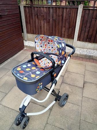Image 2 of Pram and pushchair, moses basket andaccessories