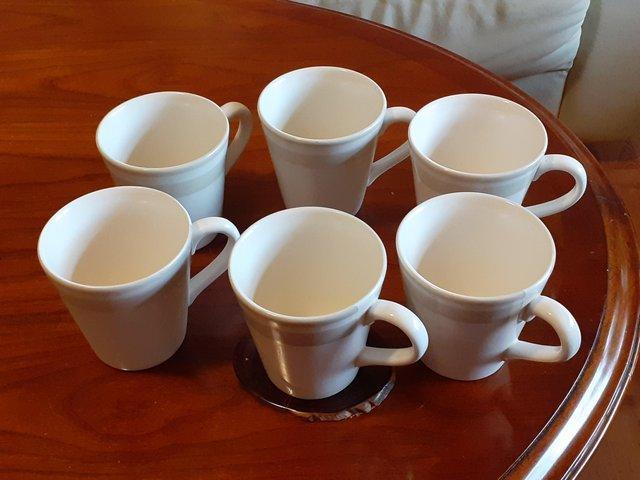 Preview of the first image of Mugs, set of 6 in calico colour.