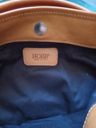 Image 2 of Hobbs small suede handbag - only used once