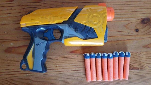Image 3 of NERF gun: Dart Tag Sharp Shot, perfect condition with box