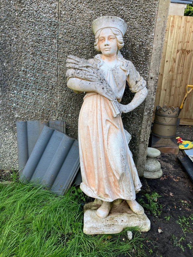 Preview of the first image of Statue of a lady at least 1.2 metres high.
