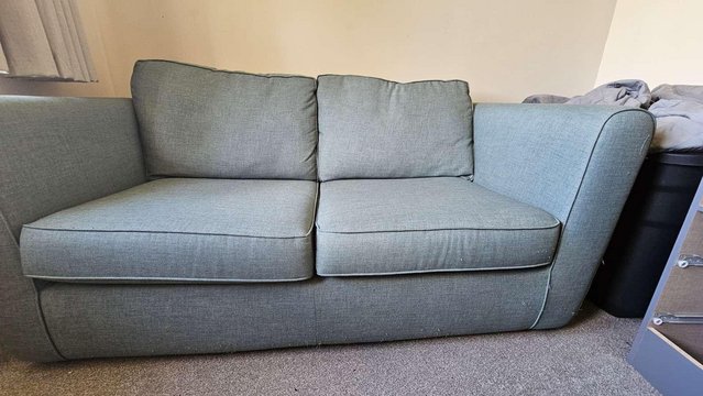 Preview of the first image of DFS 2 seater sofa bed, rarely used.