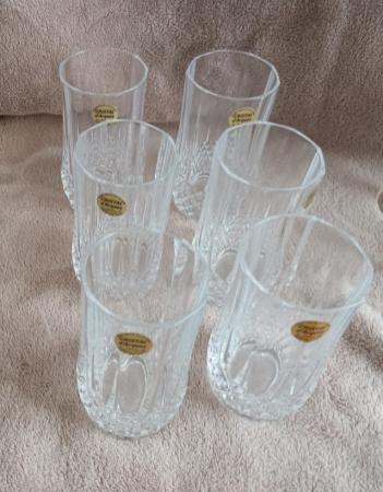 Image 2 of Cristal d’Arques Crystal Tumblers - set of 6