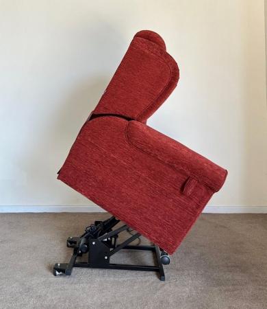Image 17 of WILLOWBROOK ELECTRIC RISER RECLINER RED CHAIR ~ CAN DELIVER