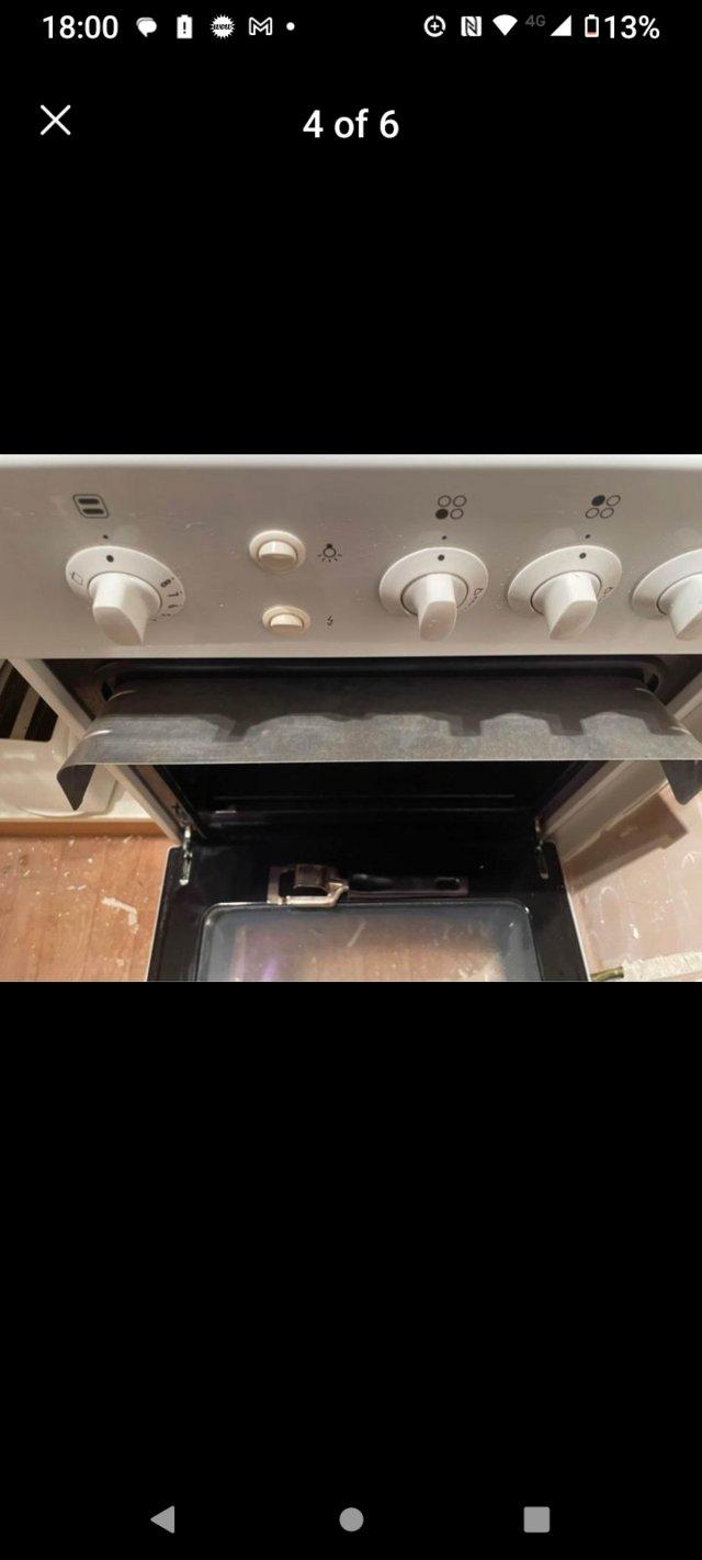 Preview of the first image of Gas cooker free standing 55 cm wide.