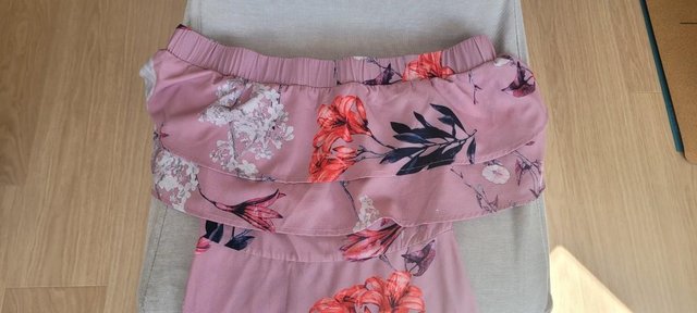 Image 2 of Womens Pink Floral Summer Dress